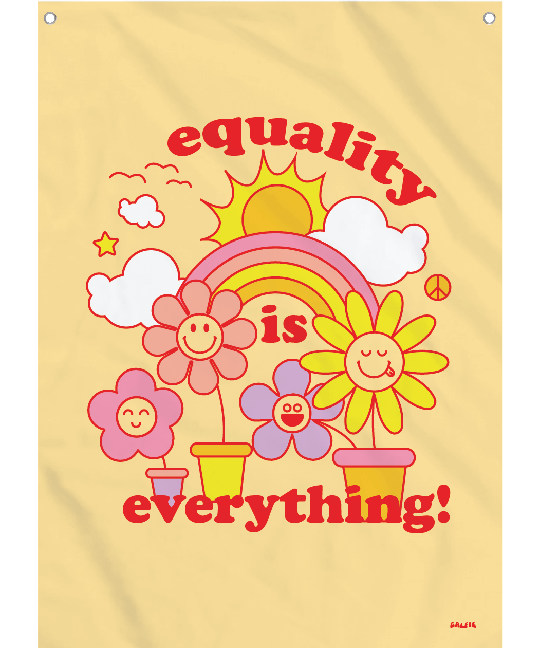 Equality Is Everything Flag Galfie